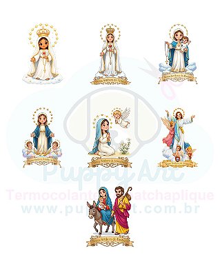 Estampa Digital DTF PuppyArt – Nossa Senhora "diversas"