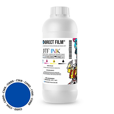 Tinta Direct Ink DTF 1 Kilo - Ciano