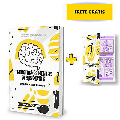 Livro Transtornos Mentais em Quadrinhos