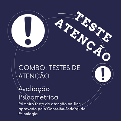 Teste de Atenção (Concentrada, Alternada e Dividida)
