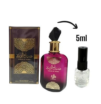DECANT PERFUME ARABE FEM SABAH AL WARD - AL WATANIAH 5ML