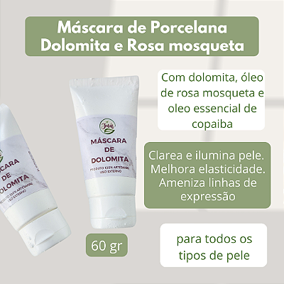 Mascara de Porcelana - Dolomita