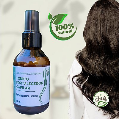 Queda de cabelo? Tônico Capilar Natural Alecrim e Jaborandi | Crescimento e Fortalecimento para Homens e Mulheres