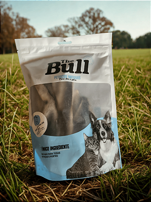 Orelha Bovina em Tiras - 120gr - The Bull Petiscos