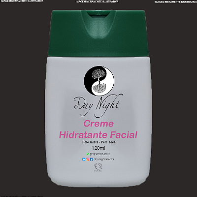 Creme Hidratante Facial 120ml