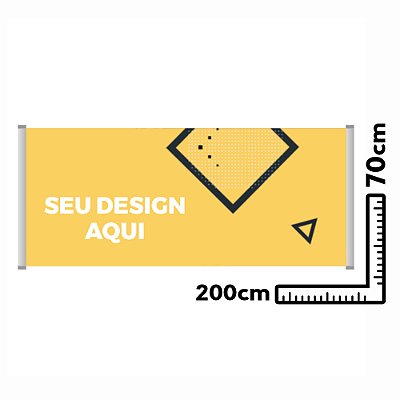 FAIXA PERSONALIZADA 200X70 EM LONA 280G