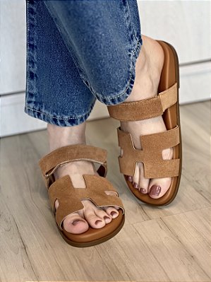 Birkin Hermes | Couro camurça caramelo