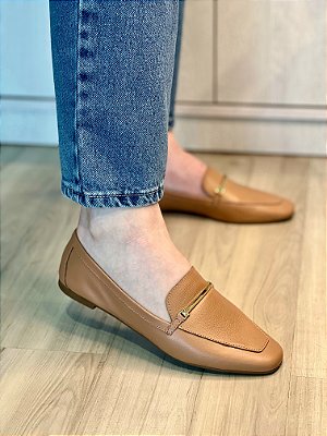 Mocassim Giorgia | Couro Mocha