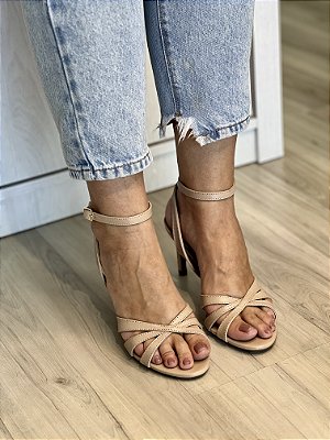 Sandália Julia | Couro nude