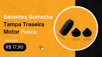 Batentes Borracha Tampa Traseira Motor Fusca