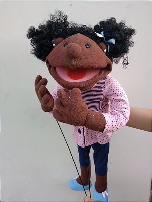 Fantoche menina corpo inteiro ( personalizado)