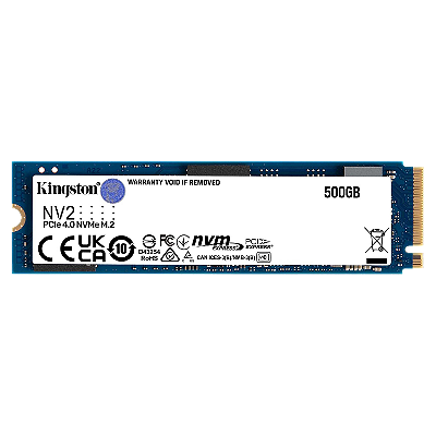 Ssd Kingston 500Gb NV2, M.2 2280 PCIe, Nvme - SNV2S/500G