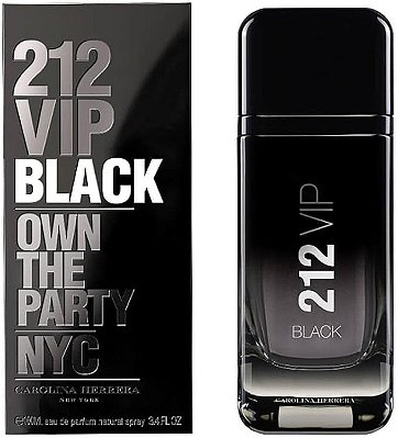 212 Vip Black Carolina Herrera Eau de Parfum 100ml