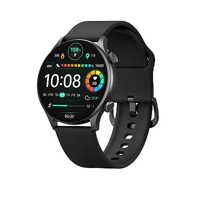 Smartwatch Haylou Solar Plus LS16 com Bluetooth - Preto