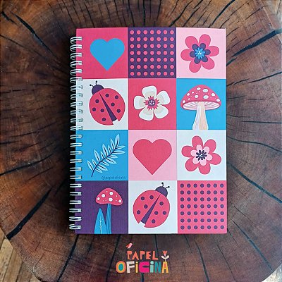 Caderno Joaninha A5