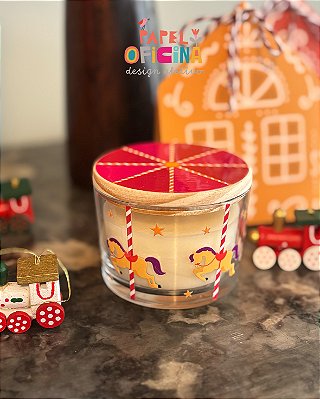 Vela aromática Carrossel