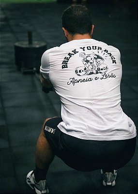 Camiseta Break You Back Branca