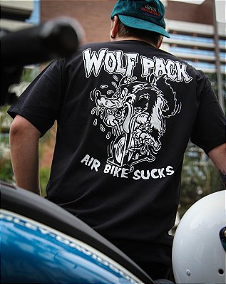 Camiseta Wolf Pack Preta