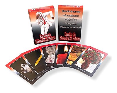 Baralho O Tarot Negro De Marselha Tarô 22 Cartas E Manual - Loja