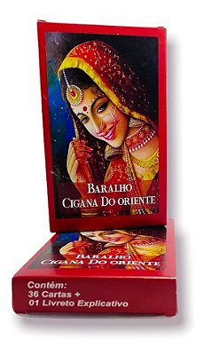 Baralho Tarot Cartas Ciganas Roxo Deck 36 Cartas Oráculo