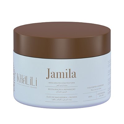 Máscara Reconstrutora Jamila 300g | Khalili For Woman