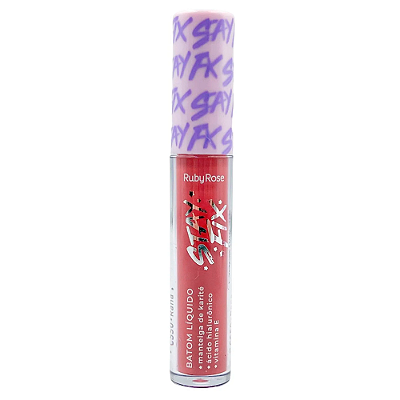 Batom Líquido Stay Fix CS70 Alya - Ruby Rose