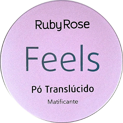 Pó Translúcido Matificante Feels - Ruby Rose