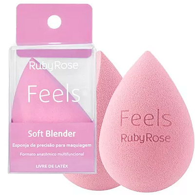 Esponja Para Maquiagem Soft Blender Feels - Ruby Rose