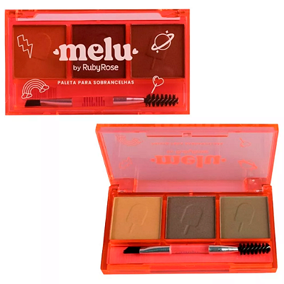 Paleta de Sombras para Sobrancelhas COR 01 - Melu by Ruby Rose