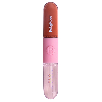 Duo Batom Líquido e Gloss Ruby Rose - D06