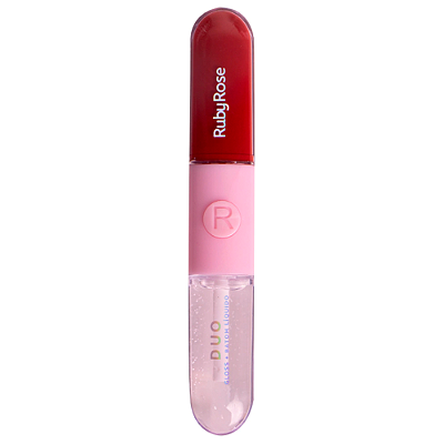 Duo Batom Líquido e Gloss Ruby Rose - D05