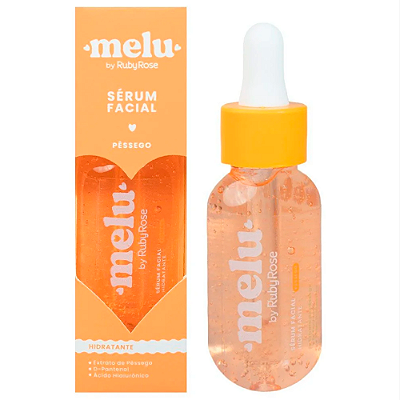 Sérum Facial Pêssego Hidratante - Melu by Ruby Rose