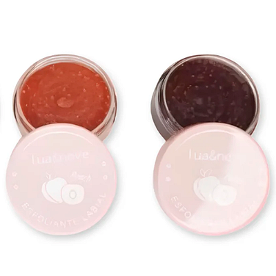 Esfoliante Labial Peach 11g Lua e Neve