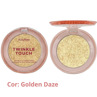 Sombra e Iluminador Twinkle Touch (COR Golden Daze) - Ruby Rose