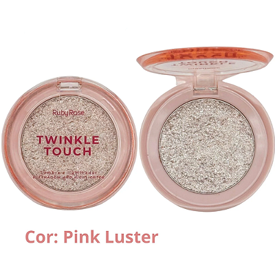 Sombra e Iluminador Twinkle Touch (COR Pink Luster) - Ruby Rose