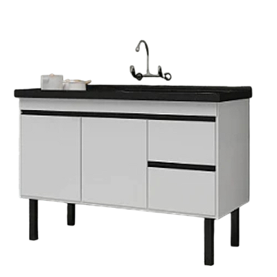 Gabinete Cozinha Color  114cm
