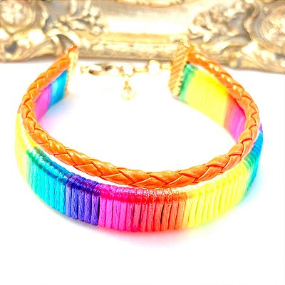 Pulseira Braid Line Colors
