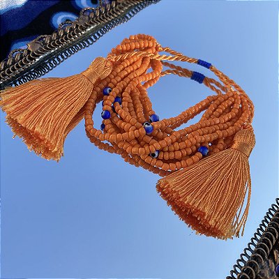Pulseira Beads Threads Laranja