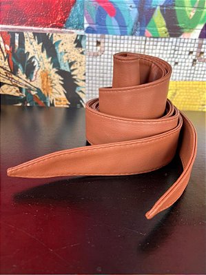 Cinto Obi Liso Caramelo