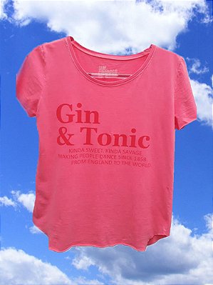 T-shirt Gin & Tonic