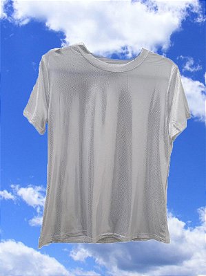 T-shirt Prata Foil