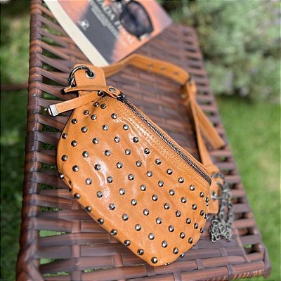 Pochete Spikes Caramelo