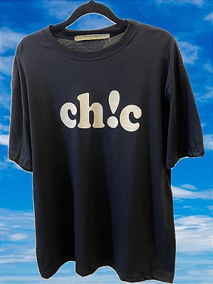 Maxi T-shirt Chic Preto