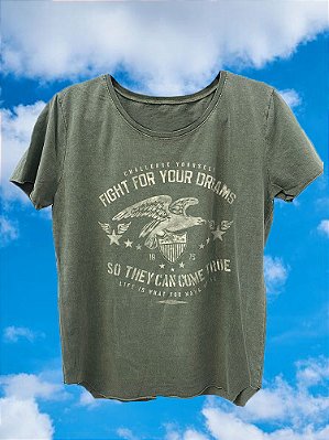 T-Shirt Águia Dreams Verde