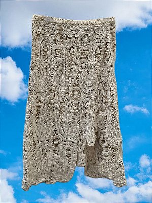 Saia Assimétrica Guipir Areia