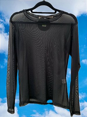 Blusa Segunda Pele Preto