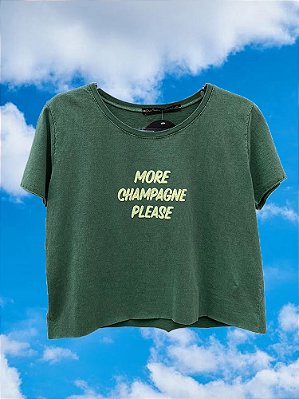 Cropped More Champagne Verde