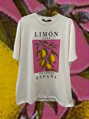 T-shirt Limón Off White