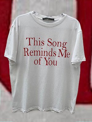 T-shirt This Song Off White