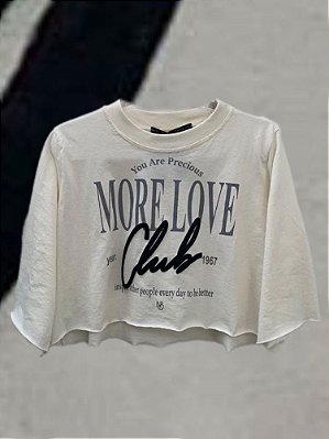 Cropped Club Off White